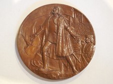 medaglia usa esposizione colombiana Cristoforo Colombo 1892 76mm