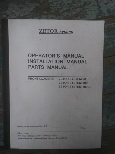 Sistema manuale trattore