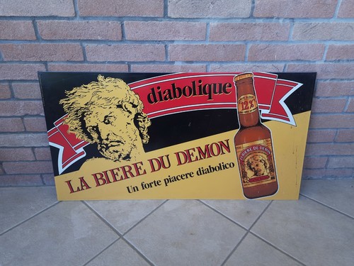 Tabella pubblicitaria birra