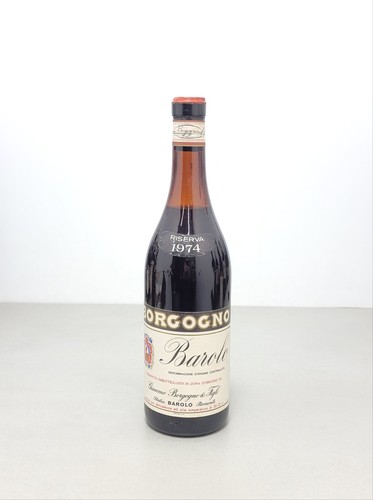 Barolo borgogno riserva 1974 - barolo,