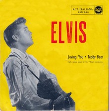 LOVING YOU / TEDDY BEAR [Elvis Presley / Italy]