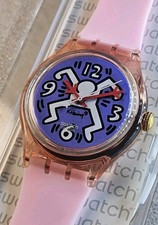 ?? Swatch Keith Haring Automatic Vintage con Poster Torre di Pisa 
