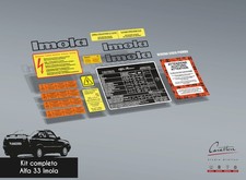 Kit adesivi per vano - per, motore