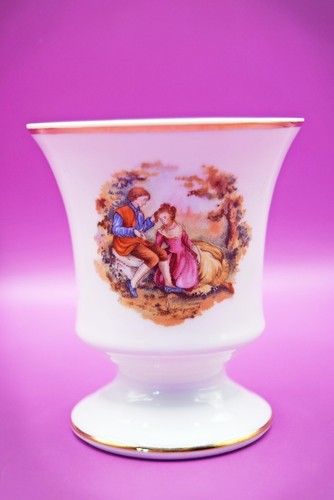 Vaso vintage posa con - vaso, piedi