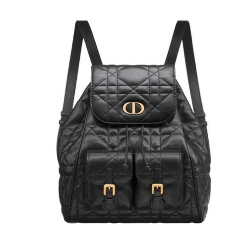Dior caro medium backpack - dior,