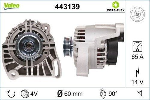 Alternatore 443139 valeo per - 443139,