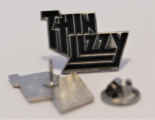 Thin lizzy black pin - thin,