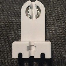 PORTALAMPADA NEON T8 PER TUBI FLUORESCENTI NEON O LED G13 T8 BIANCO