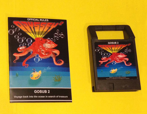 Gosub odyssey2 videopac - 2,