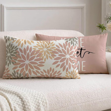 Copricuscino 30X50 Rosa Set 2