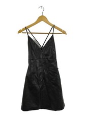 MNG Abito in ecopelle Donna