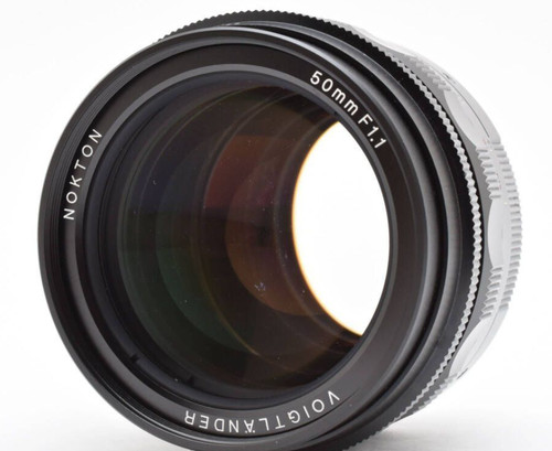 Voigtländer nokton 50mm 1 - voigtländer, f1.1
