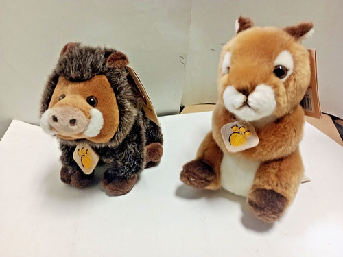 Scoiattolo cinghiale peluche - scoiattolo/cinghiale,