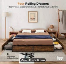 Struttura letto matrimoniale