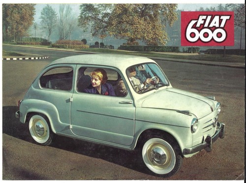 Fiat 600 c1958 1959 - fiat, uk