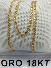 Collana in oro giallo 750 18