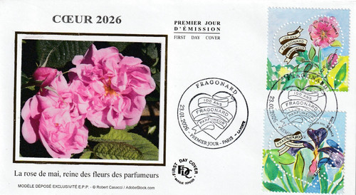 Fdc 2026 enveloppe - fdc, 1er