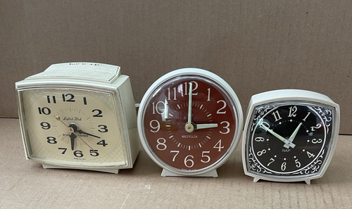 Lotto sveglie vintage anni - 3,