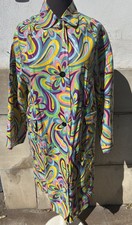 Impermeabile Cappotto  In Vinile Anni  70