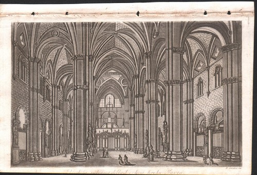 Pavia veduta interna della - veduta,