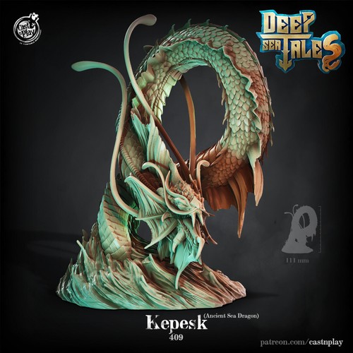 Miniatura serpente drago