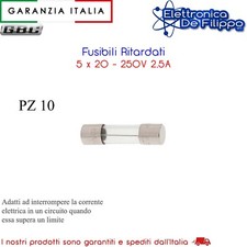 Fusibili Ritardati 5 x 20 -