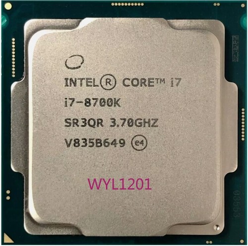 Processore intel core - processore, i7-8700k