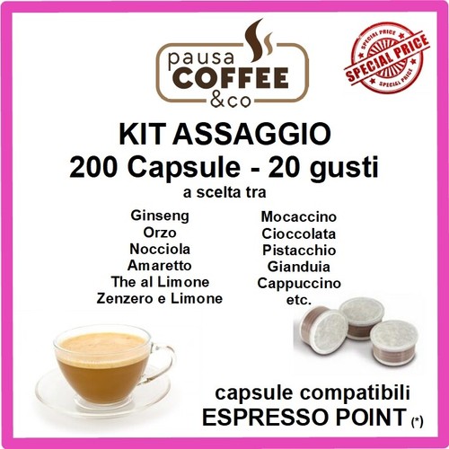 Kit assaggio 200 - 200, capsule