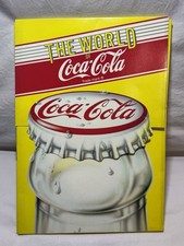 The World Of Coca-Cola Panini Album completo con poster 1985