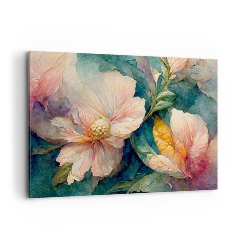 Quadro tela 120x80cm - tela, fiori