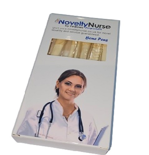 Novelty bone pens - 5, types