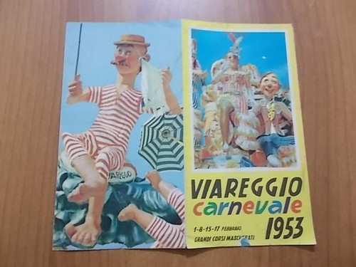 Depliant programma carnevale - depliant,