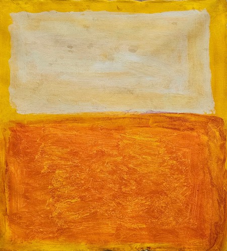 Dipinto olio tela - olio, su