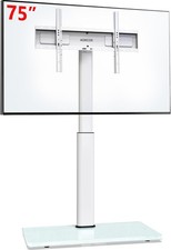 [Leggere Descrizione]AOKCOS TV Supporto TV da Pavimento Alto per TV da 43 a 75 Pollici,Corn