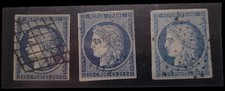 Set di 3 francobolli 25