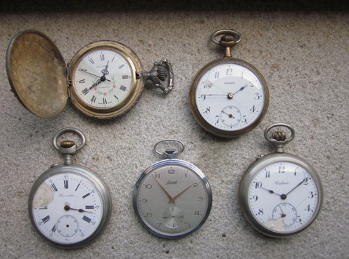 Lotto orologio tasca cidneo - orologio,