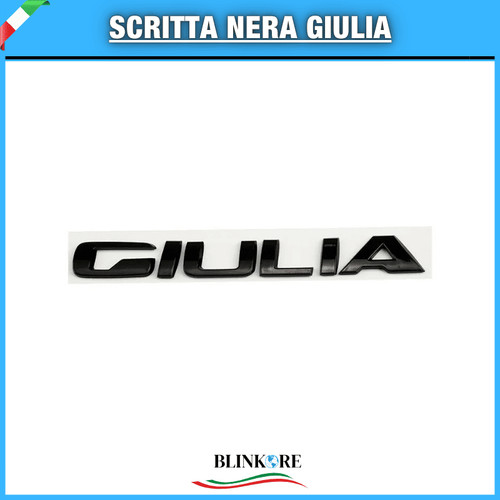Scritta logo giulia - scritta, baule