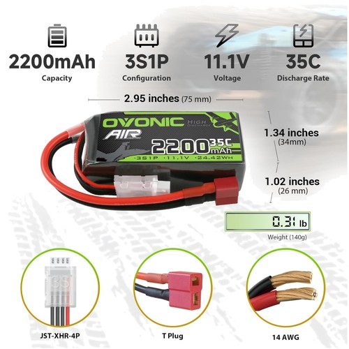 Batterie universali short - batterie, 3s