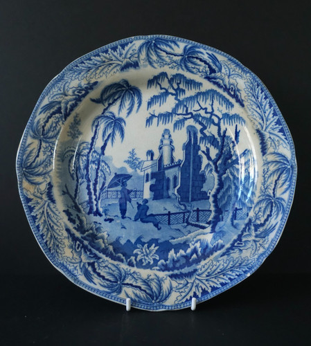 Antico piatto inglese - , in