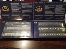 Rivarossi 2 Set 6 Carrozze CIWL Edelweiss Pullman Express HR4390 + HR4391 H0