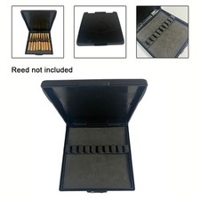 Custodia nera compatta per canne fagotto contiene 9 pezzi ventilato e anticaduta