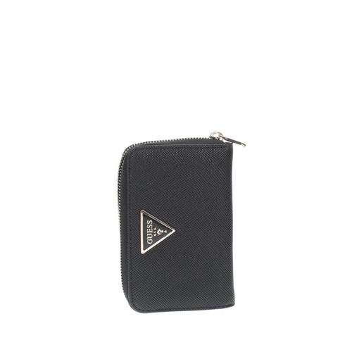 Guess portafogli saffiano - guess,