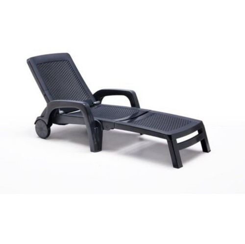Lettino prendisole rattan - prendisole,