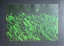 Mattia Moreni "Un campo notturno Litografia Firmata a mano  -1971  Bisonte