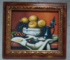 PAINTED PAINTING ON CANVAS