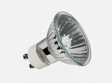 Lampada Alogena Dicroica Faretto GU10 LEUCI 50W 230VAc 50/60Hz UV/SPOT 25° ⌀51