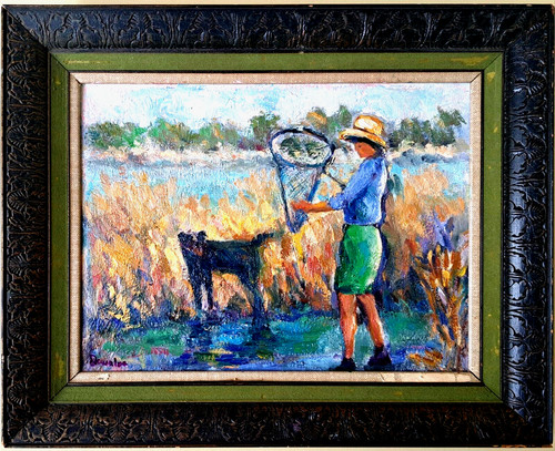 Dipinto olio marcia - marcia, costiera