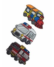 Applicazione Mezzi Soccorso Termoadesivo Patch Ricamato 45x35 Mm 099