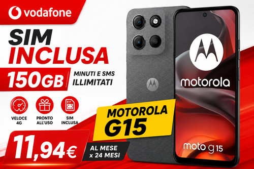 Smartphone motorola g15 sim - g15,