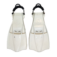 ScubaPro Jet Fin Revo Spring Back Heel Japan STIVALE REGOLARE TAGLIA 25-27 bianco $220